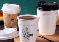 Disposable white paper coffee cups 8 oz paper coffee cups mini paper coffee cups
